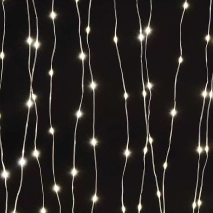 LED Ziemassvētku āra virtene 180xLED/8 funkcijas 6,7 m IP44 silti balta