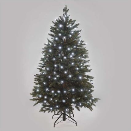 LED Ziemassvētku āra virtene 180xLED/8 režīmi 23m IP44 auksti balta