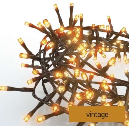 LED Ziemassvētku āra virtene 300xLED/11m IP44 vintage