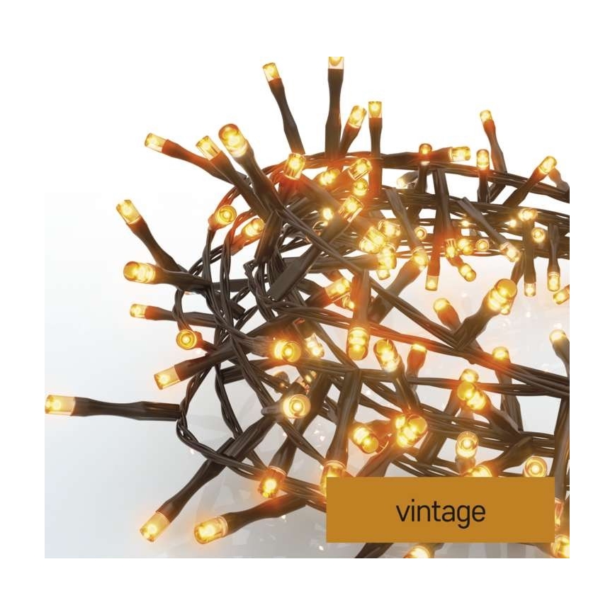 LED Ziemassvētku āra virtene 300xLED/11m IP44 vintage