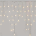LED Ziemassvētku āra virtene 300xLED/8 režīmi 10m IP44 silti balta + tālvadības pults