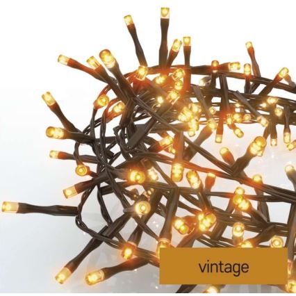 LED Ziemassvētku āra virtene 400xLED/13m IP44 vintage
