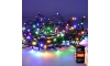 LED Ziemassvētku āra virtene 400xLED/8 funkcijas 25m Wi-Fi Tuya IP44 daudzkrāsaina/silti balta