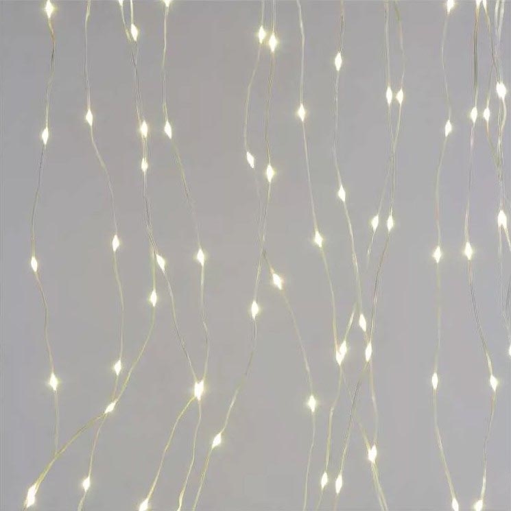 LED Ziemassvētku āra virtene 400xLED/8 funkcijas 7,9 m IP44 silti balta
