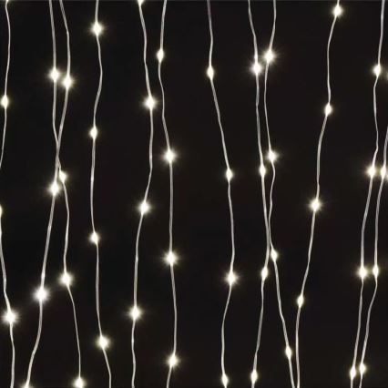 LED Ziemassvētku āra virtene 400xLED/8 funkcijas 7,9 m IP44 silti balta