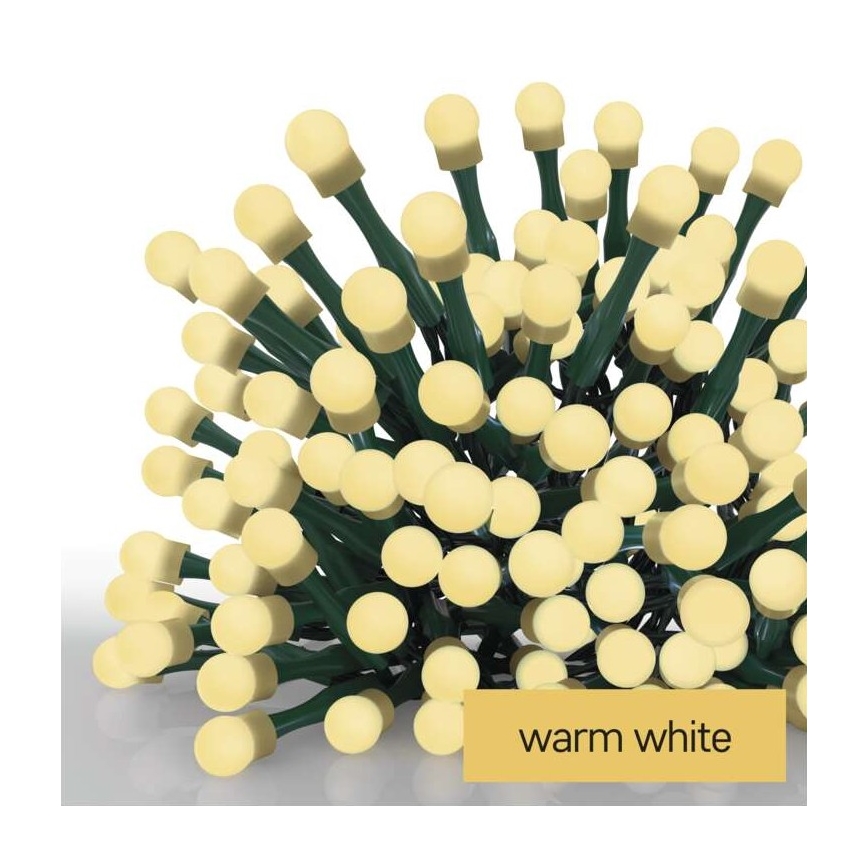 LED Ziemassvētku āra virtene 480xLED/53m IP44 silti balta