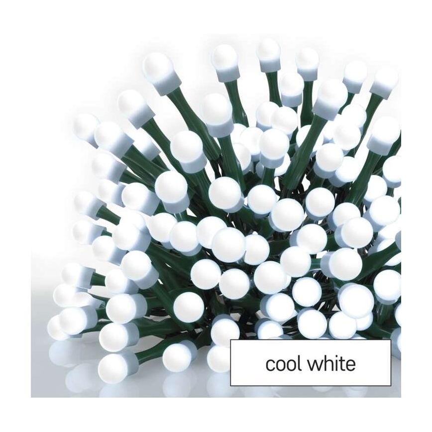 LED Ziemassvētku āra virtene 480xLED/53m IP44 vēsi balta