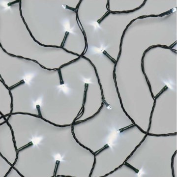 LED Ziemassvētku āra virtene 80xLED/13m IP44 auksti balta