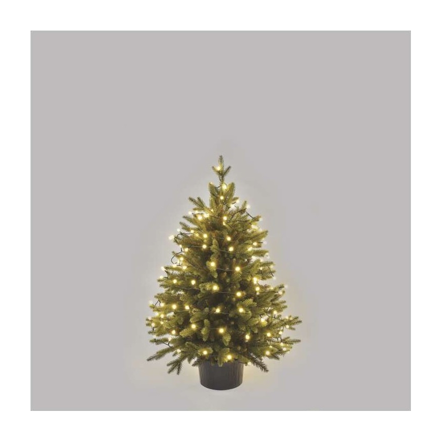 LED Ziemassvētku āra virtene 80xLED/13m IP44 silti balta