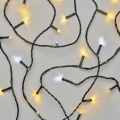LED Ziemassvētku āra virtene 80xLED/2 režīmi 13m IP44 silta/auksta balta