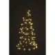 LED Ziemassvētku āra virtene CHAIN 200xLED 25m IP44 silti balta