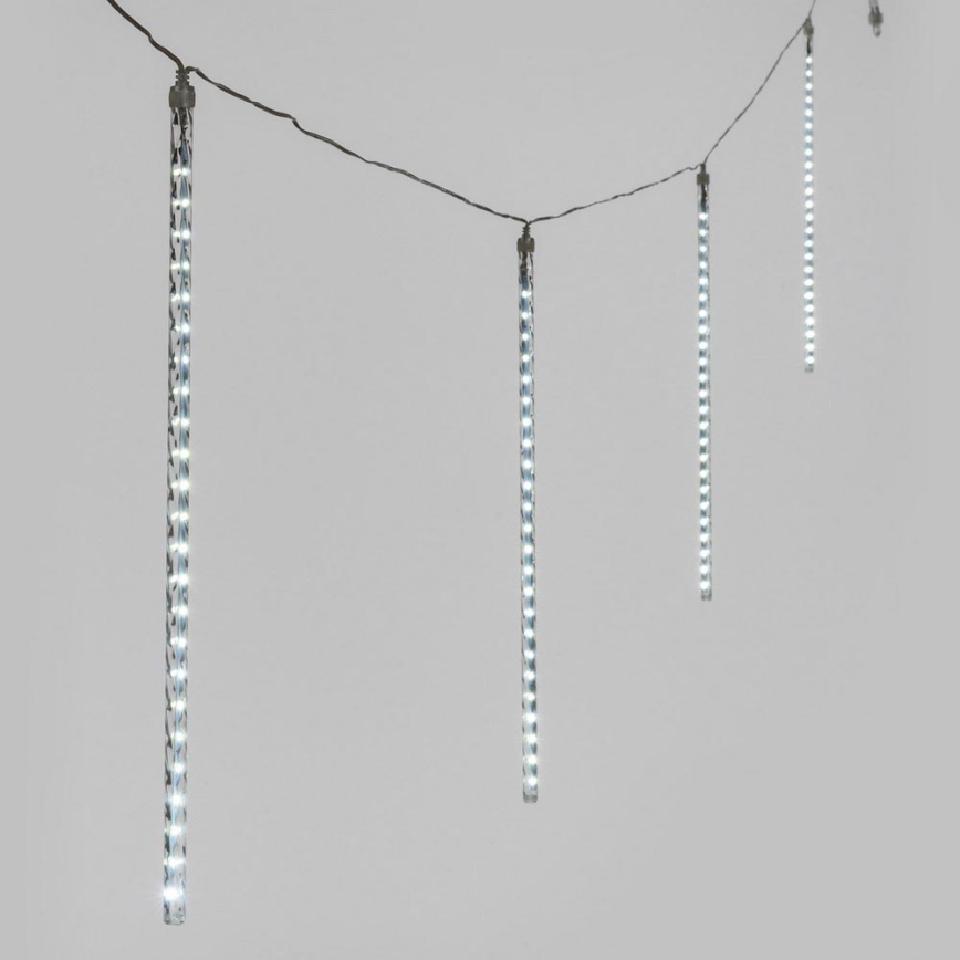 LED Ziemassvētku āra virtene ICICLE 480xLED 14m IP44 vēsi balta