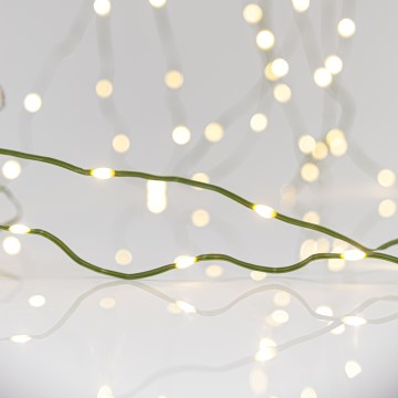 LED Ziemassvētku āra virtene LINE 700xLED/8 funkcijas 40 m IP44 silti balta