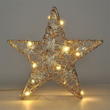 LED Ziemassvētku dekorācija 14xLED/2xAA zvaigzne