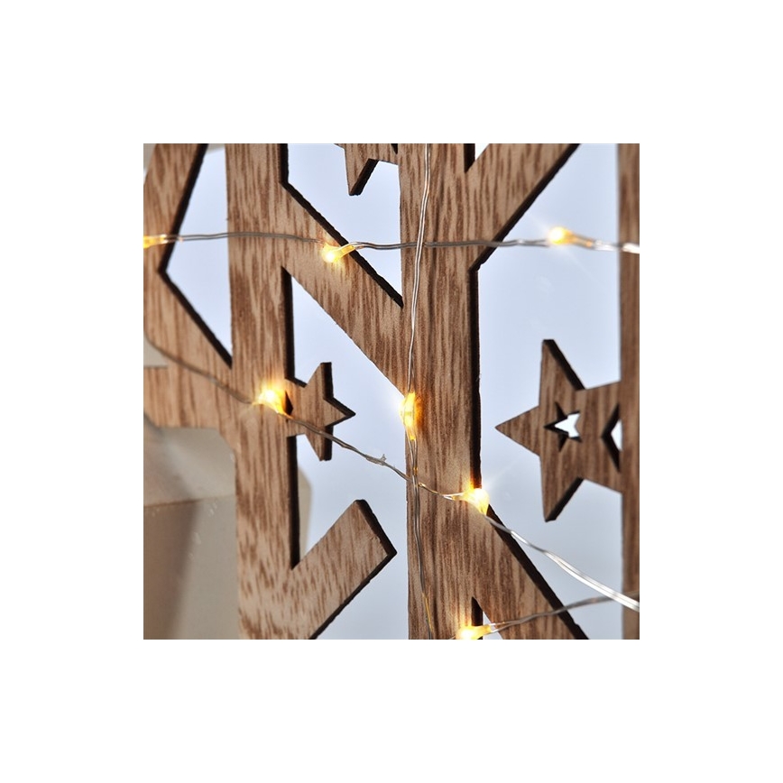 LED Ziemassvētku dekorācija 20xLED/2xAA