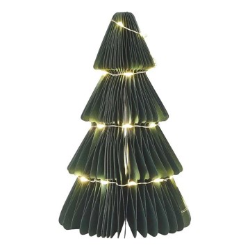 LED Ziemassvētku dekorācija 35xLED/2xAA eglīte