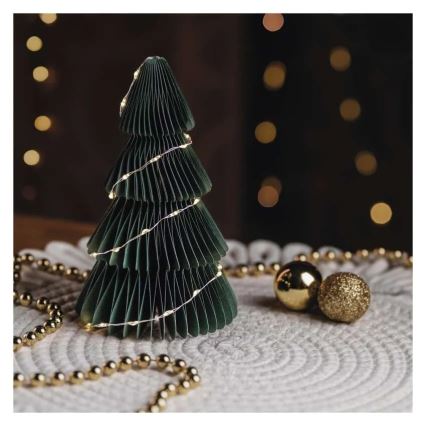 LED Ziemassvētku dekorācija 35xLED/2xAA eglīte