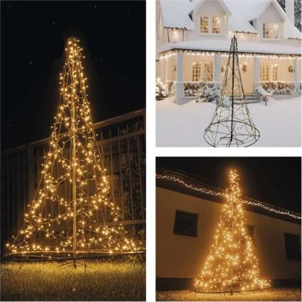 LED Ziemassvētku dekorācija 480xLED/230V IP44 180 cm