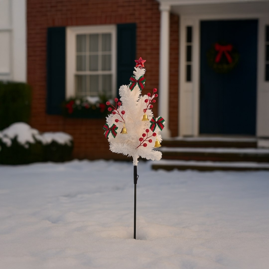 LED Ziemassvētku dekorācija LED/1W/230V 75 cm IP44 balta