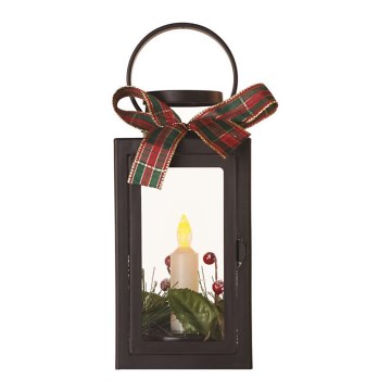 LED Ziemassvētku dekorācija LED/3xAAA, melna