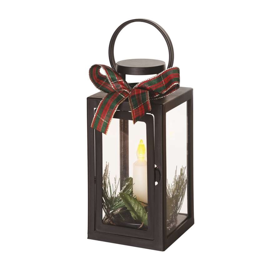 LED Ziemassvētku dekorācija LED/3xAAA, melna