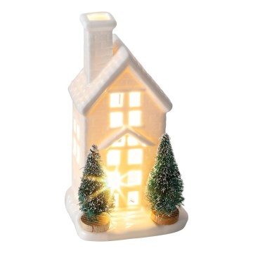 LED Ziemassvētku dekorācija LED/3xLR44 silti balta