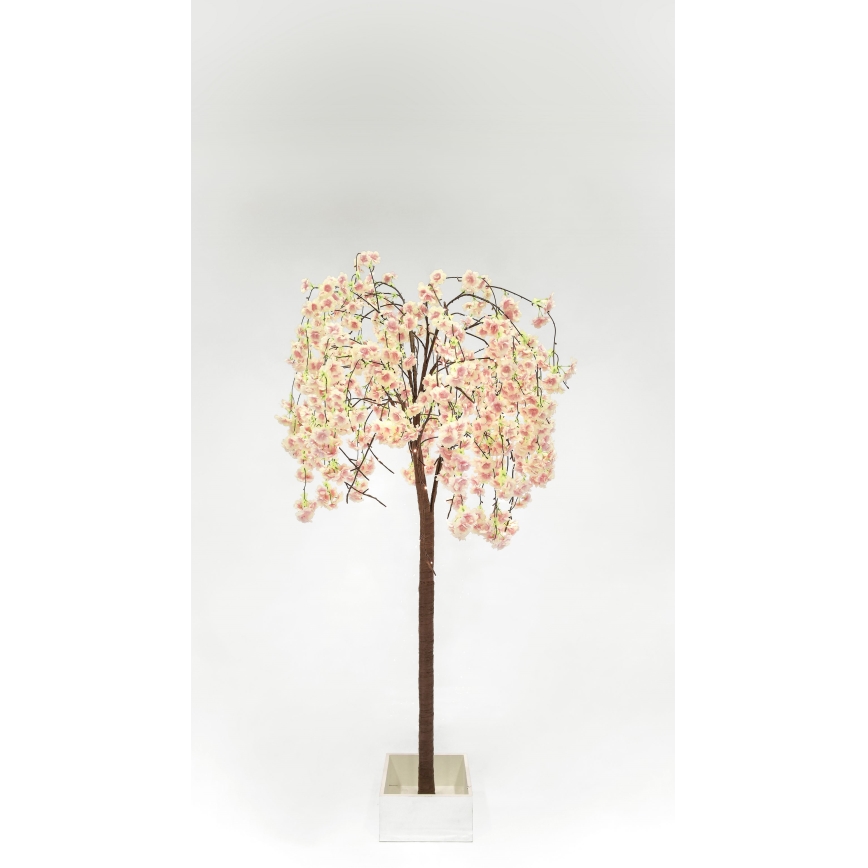LED Ziemassvētku dekoratīva mākslīgā eglīte CHERRY TREE 84xLED/230V 1,7 m ķirsis