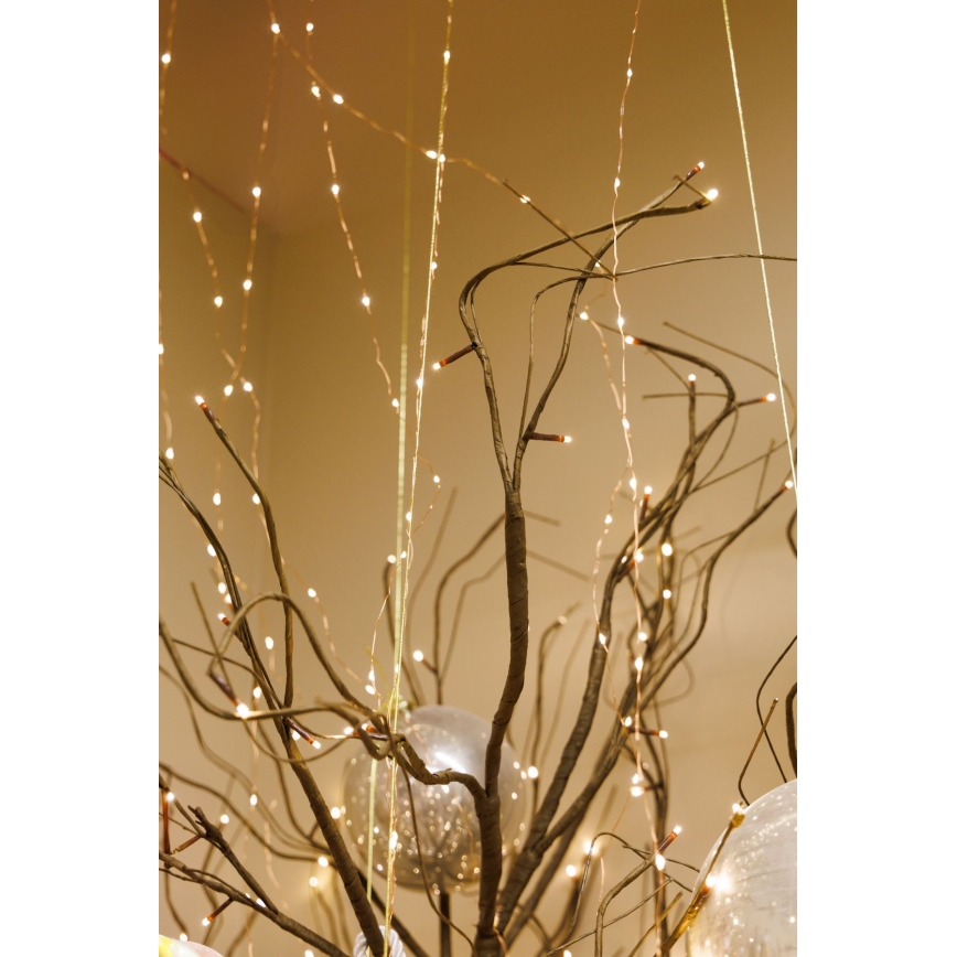 LED Ziemassvētku dekoratīva mākslīgā eglīte TREE 176xLED/230V 2,5 m