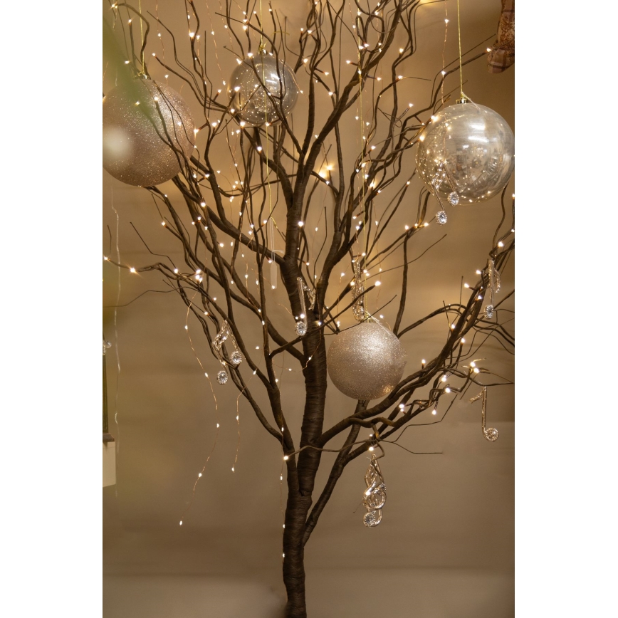 LED Ziemassvētku dekoratīva mākslīgā eglīte TREE 180xLED/230V 1,8 m