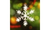 LED Ziemassvētku loga rotājums 16xLED/3xAA silti balta