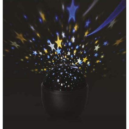 LED Ziemassvētku projektors LED/3xAA