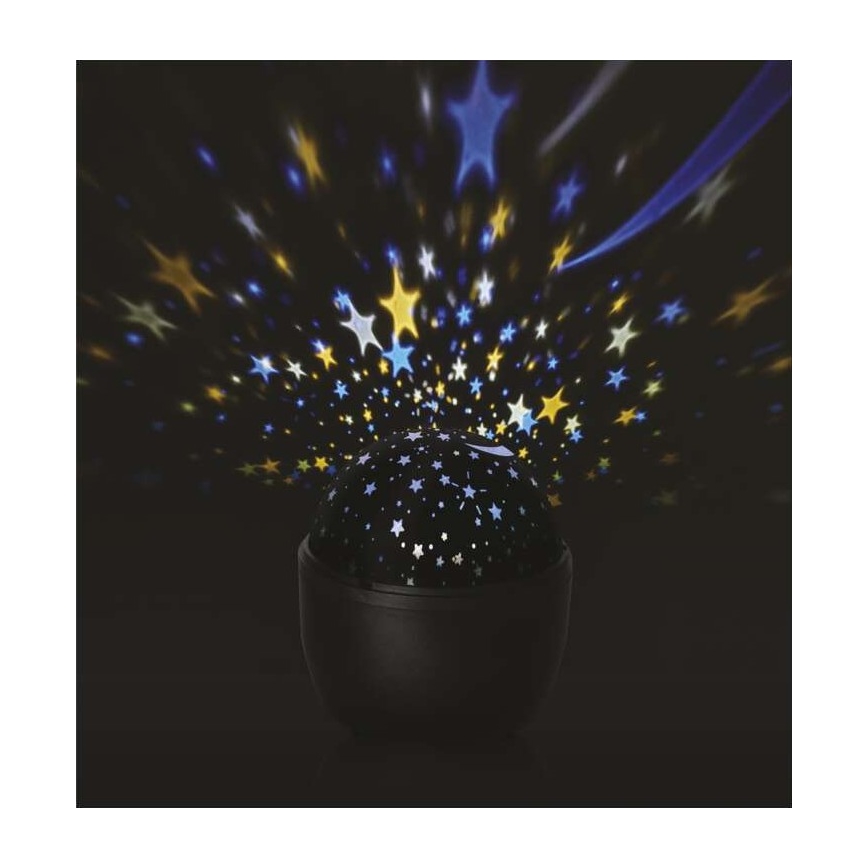 LED Ziemassvētku projektors LED/3xAA