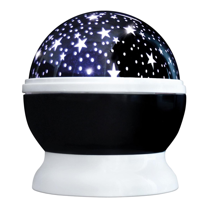 LED Ziemassvētku projektors USB 4xAAA