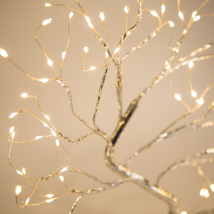 LED Ziemassvētku rotājums 102xLED/3xAA silti balta