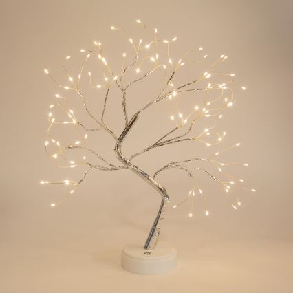 LED Ziemassvētku rotājums 102xLED/3xAA silti balta