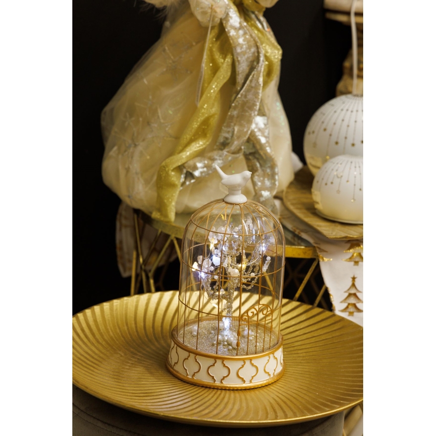 LED Ziemassvētku rotājums 12xLED/3xAAA silti balta