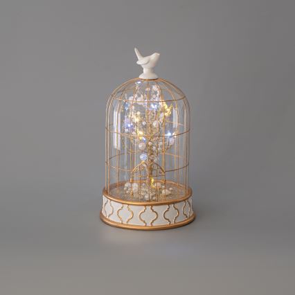 LED Ziemassvētku rotājums 12xLED/3xAAA silti balta