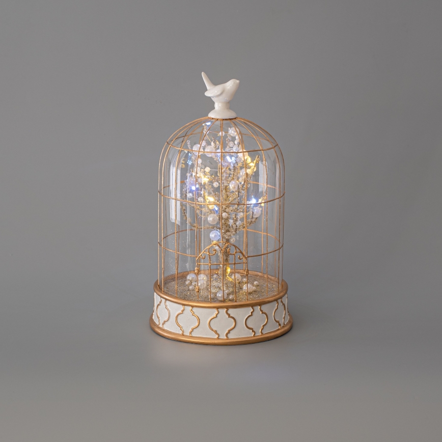 LED Ziemassvētku rotājums 12xLED/3xAAA silti balta