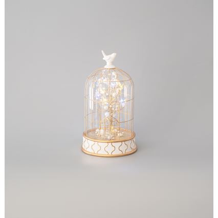 LED Ziemassvētku rotājums 12xLED/3xAAA silti balta