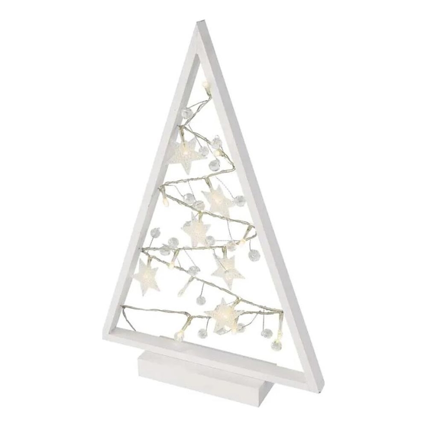 LED Ziemassvētku rotājums 15xLED/2xAA eglīte
