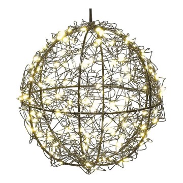 LED Ziemassvētku rotājums, 200 LED, 230 V, diametrs 20 cm