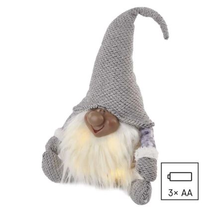 LED Ziemassvētku rotājums 4xLED/3xAA elfs