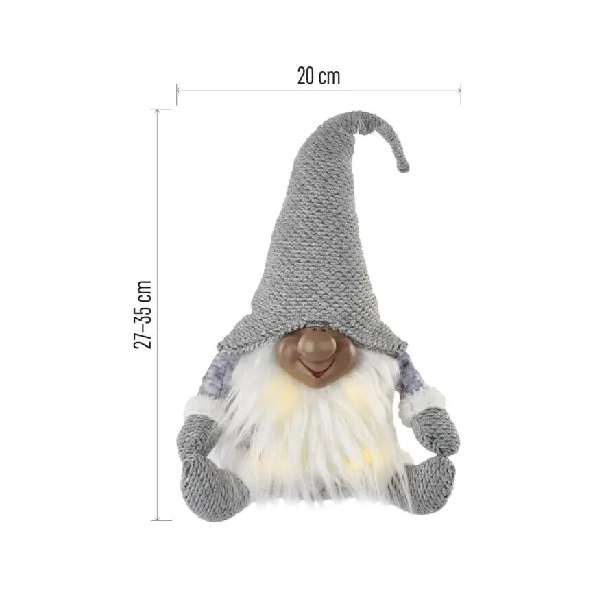LED Ziemassvētku rotājums 4xLED/3xAA elfs