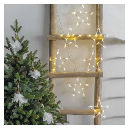 LED Ziemassvētku rotājums LED/0,3W/3xAA bumba Ø 12 cm