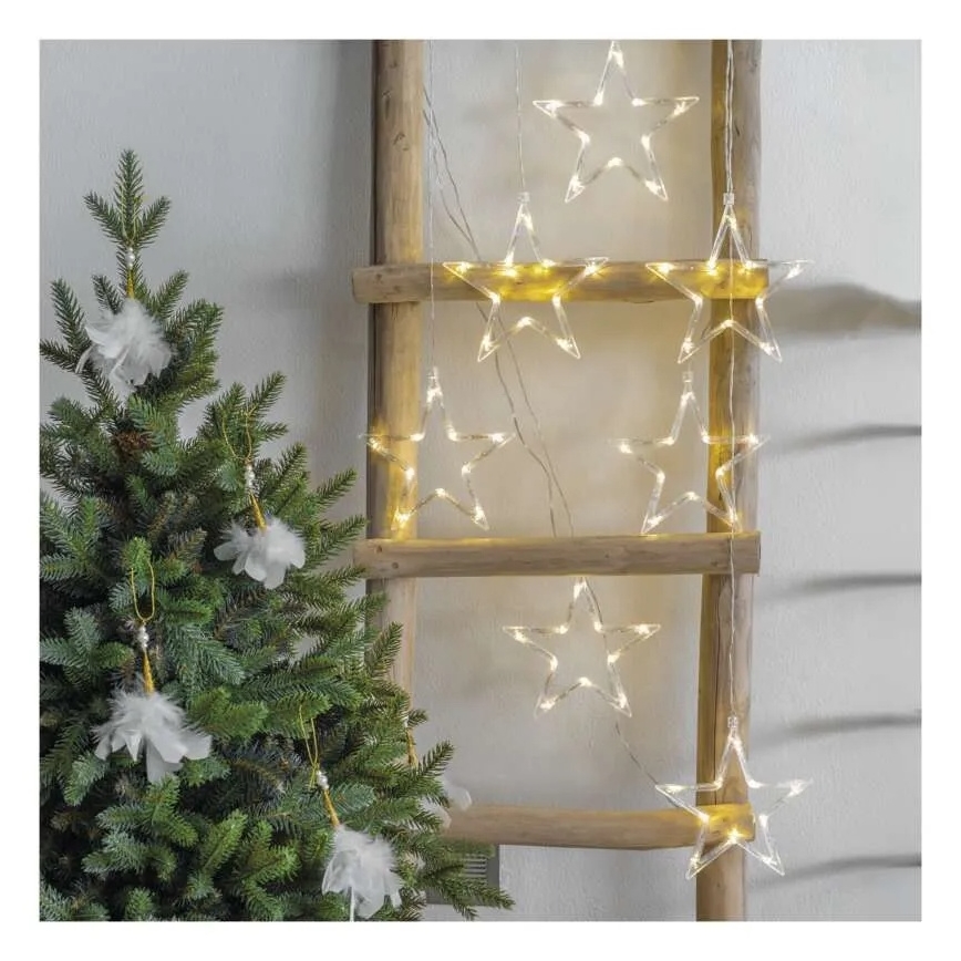 LED Ziemassvētku rotājums LED/0,3W/3xAA bumba Ø 12 cm