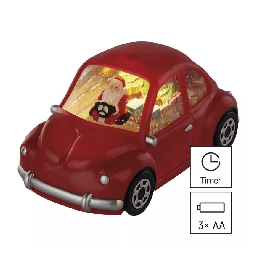 LED Ziemassvētku rotājums LED/3xAA car