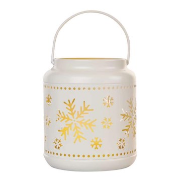 LED Ziemassvētku rotājums LED/3xAAA, balts