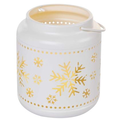 LED Ziemassvētku rotājums LED/3xAAA, balts