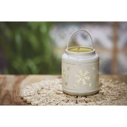 LED Ziemassvētku rotājums LED/3xAAA, balts