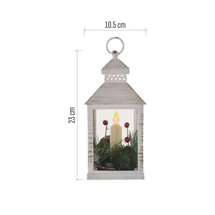 LED Ziemassvētku rotājums LED/3xAAA laterna